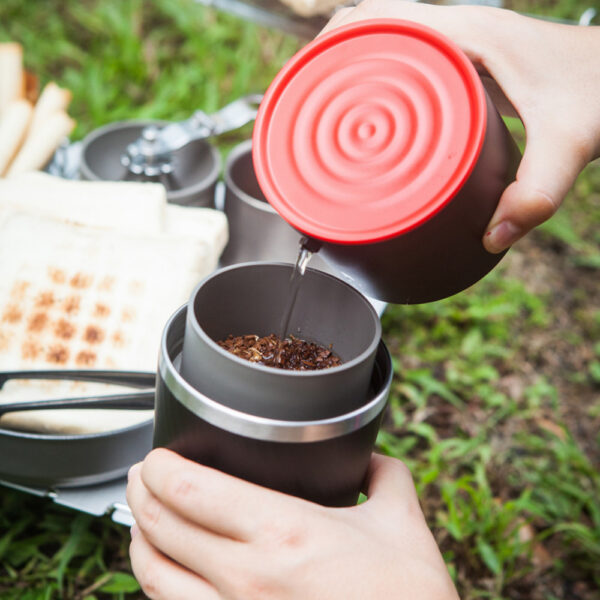 Przenośny zaparzacz do kawy z młynkiem Cafflano - obrazek 3