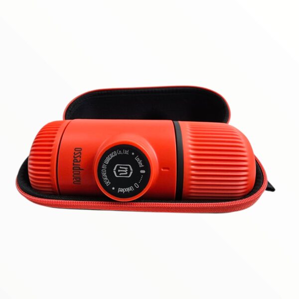 Przenośny ekspres do kawy Nanopresso Red - zestaw