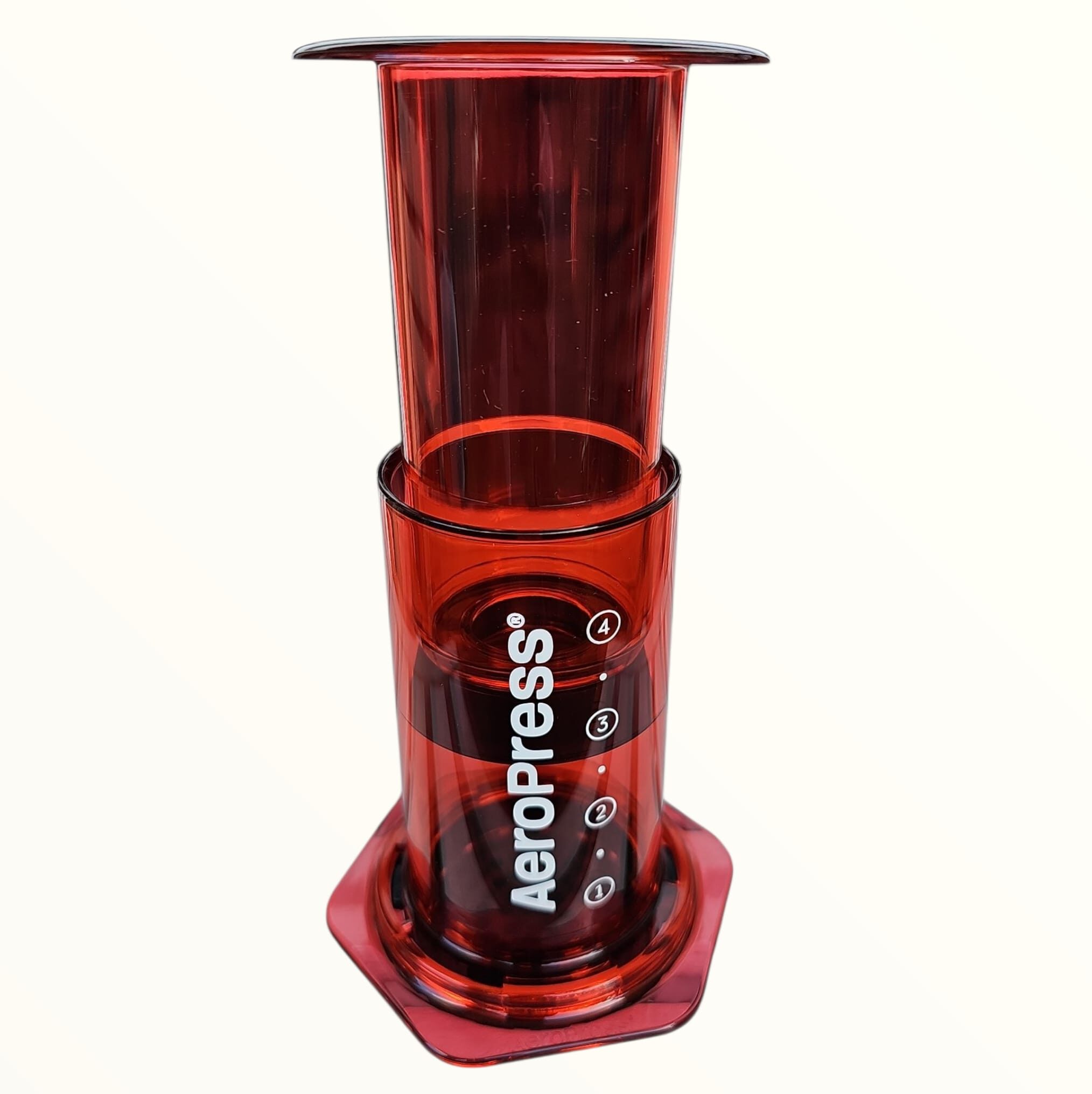 Aeropress czerwony