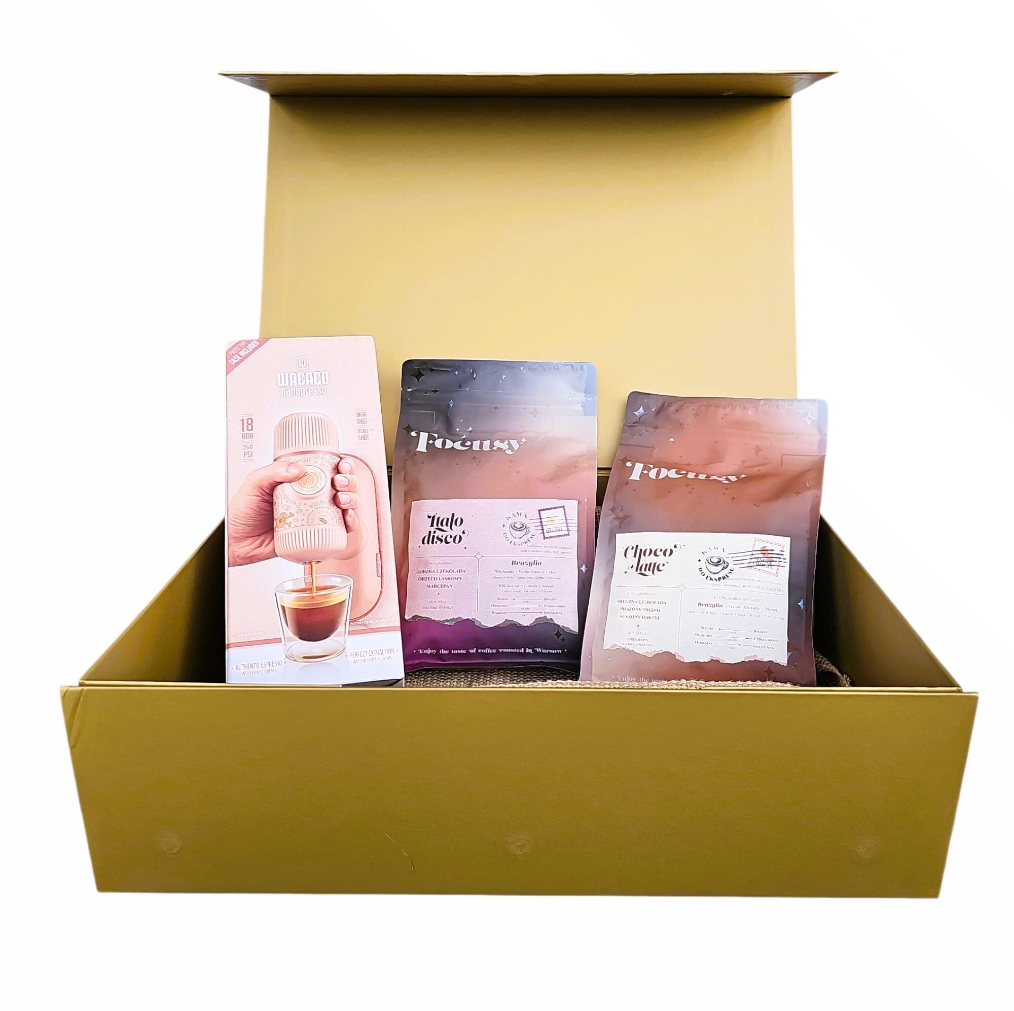 Zestaw kawowy Coffee Box Pro Nanopresso