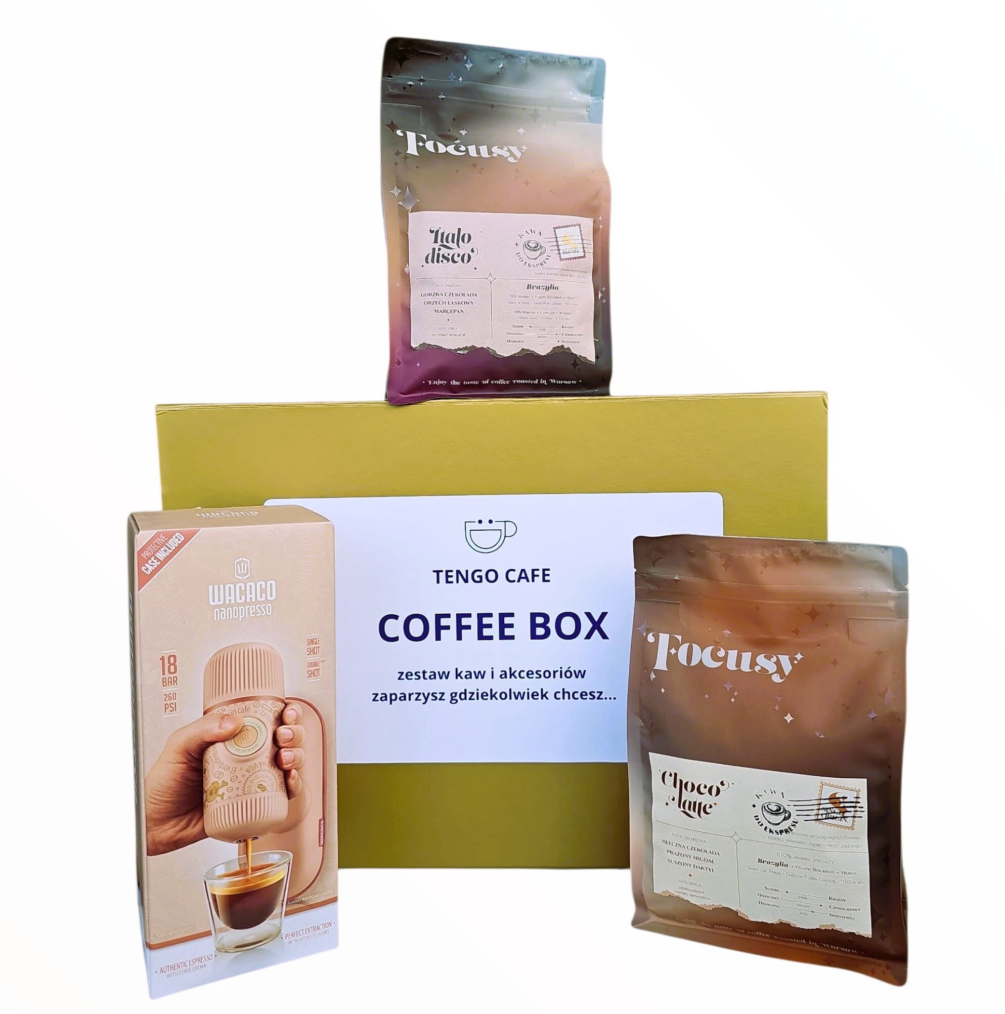 Zestaw kawowy Coffee Box Pro