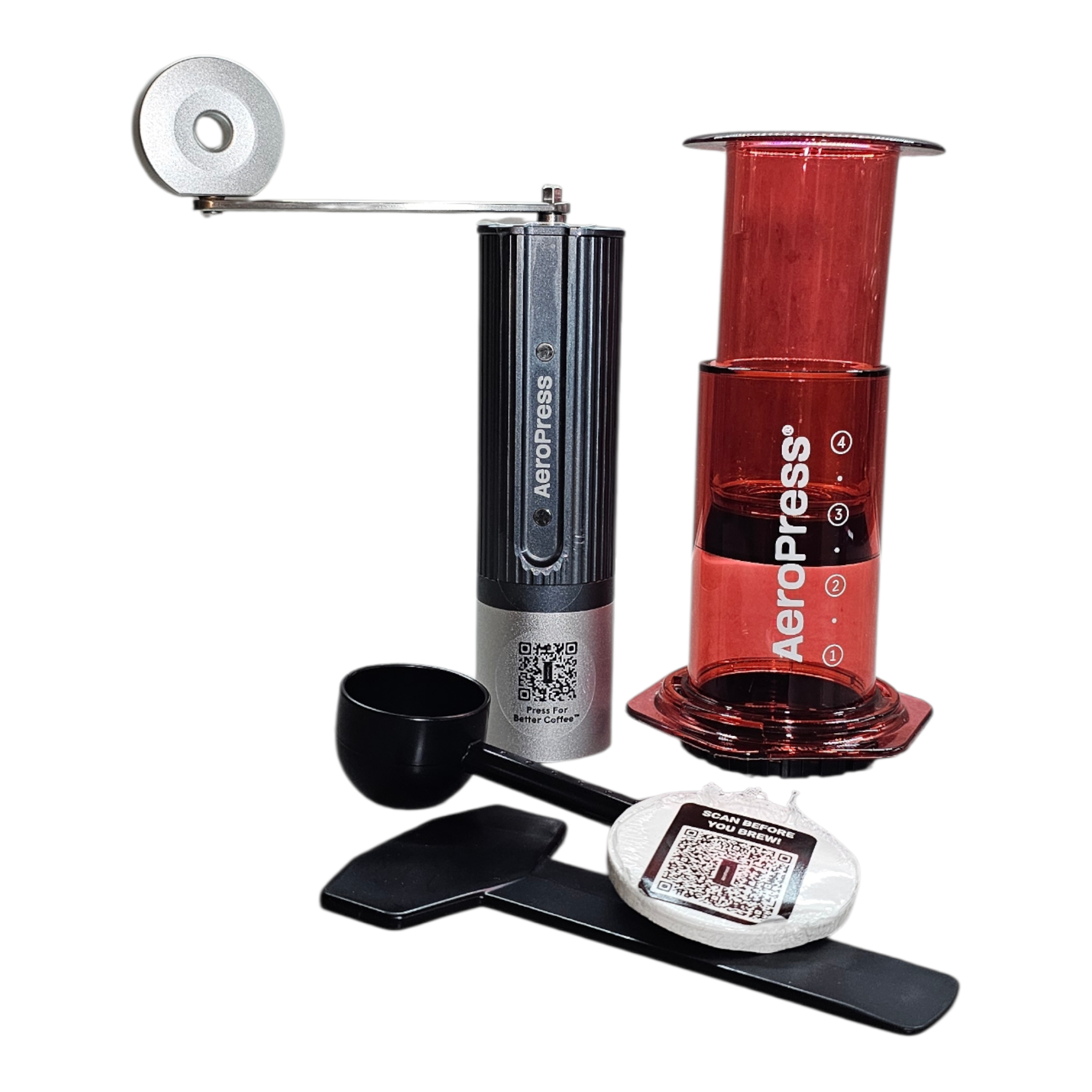 Aeropack Pro - młynek Aeropress + Aeropress - obrazek 6